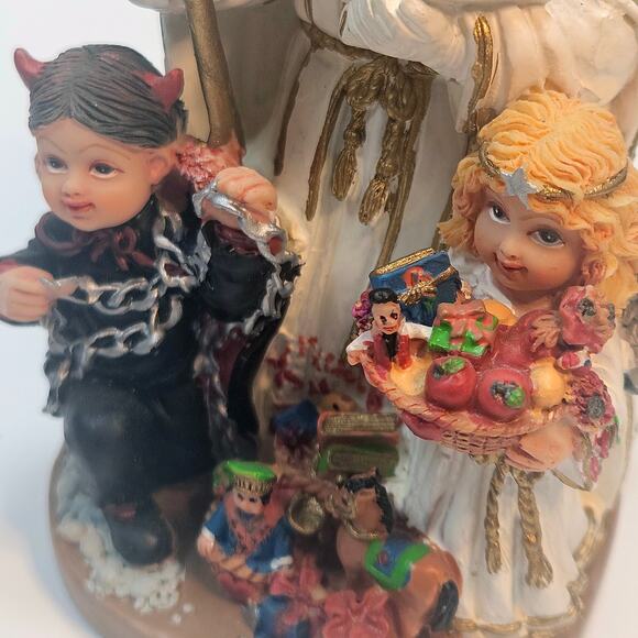 Lot 2 International Santa Collection Figurines Sveti Miklavz/Knecht ReprechtREAD - Picture 8 of 14